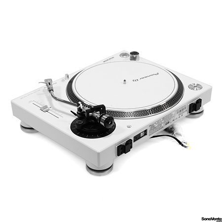 PIONEER DJ PLX-500 - Platine vinyle à entraînement direct High Torque  (Blanche)