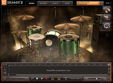 Big Rock Drums EZX Toontrack