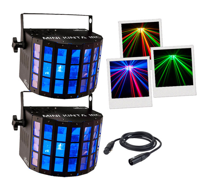 Mini Kinta IRC Pack Festif Effets à Led Chauvet Univers Sons