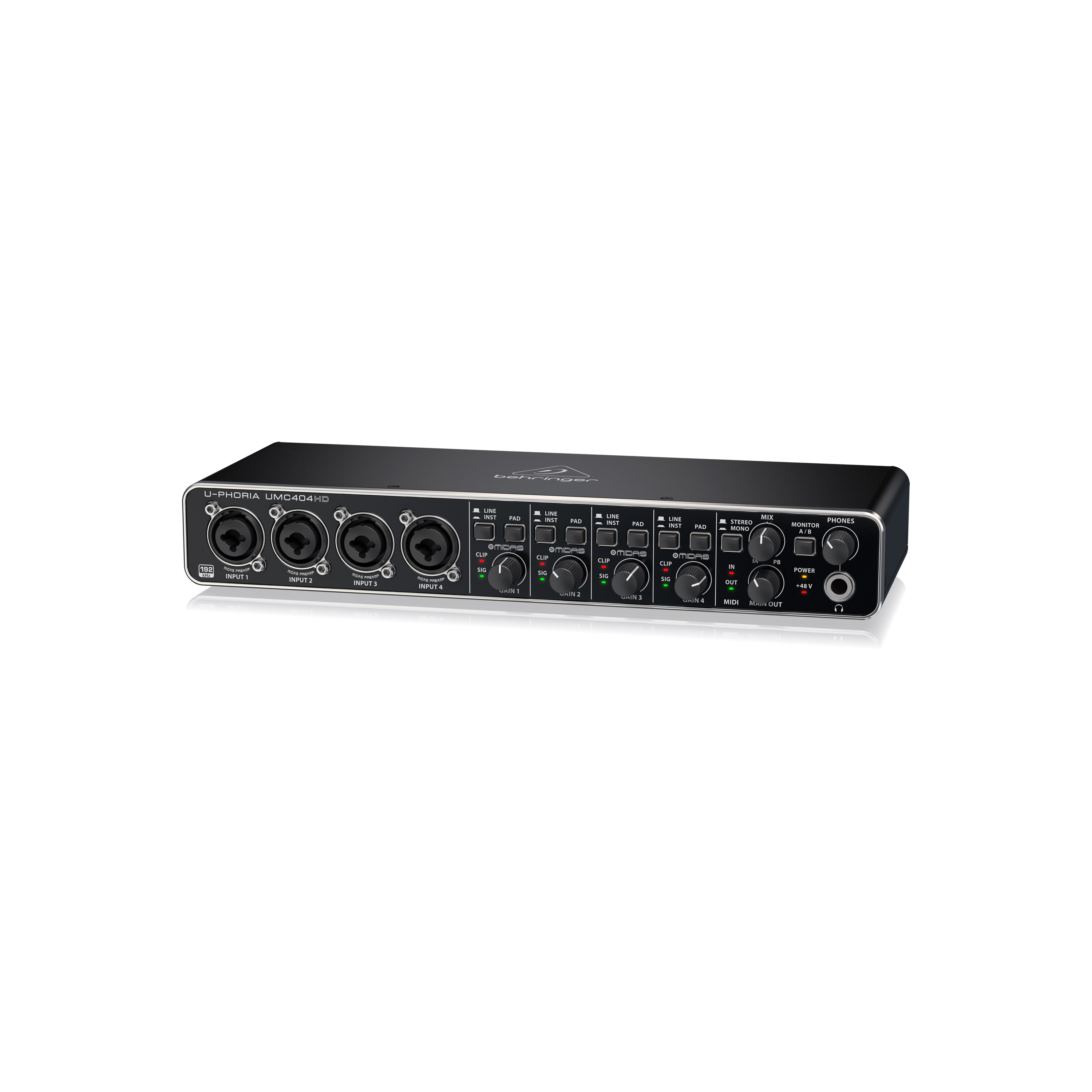 Звуковая карта behringer umc404hd