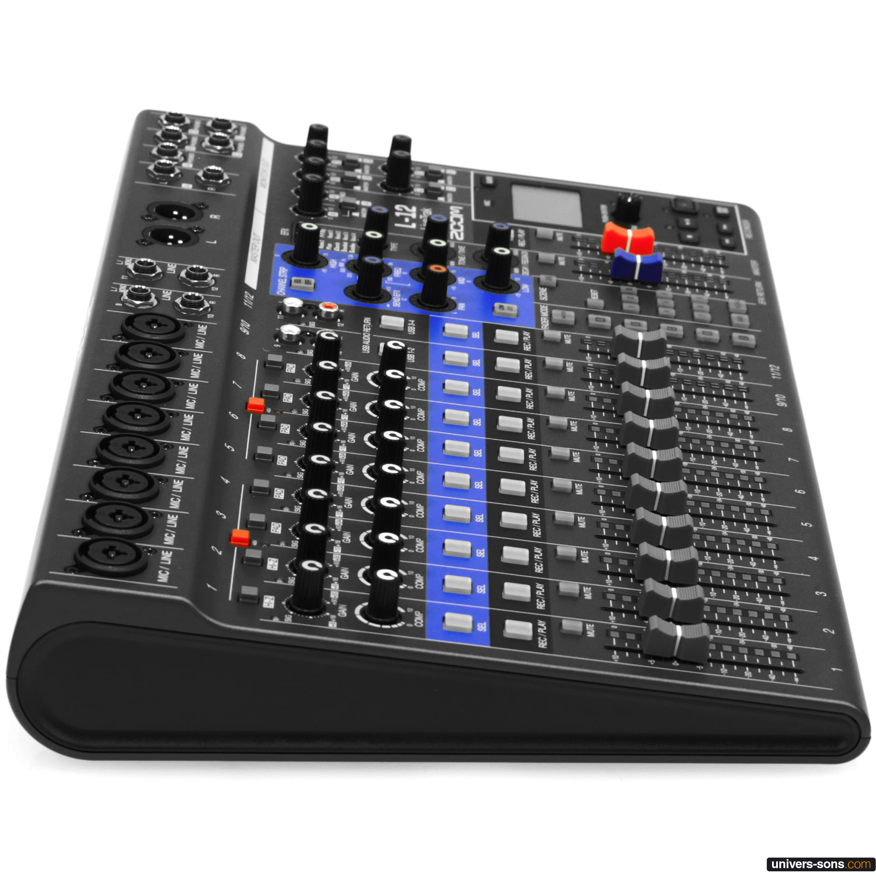 Zoom LiveTrak L12 Console de Mixage Numérique Univers Sons