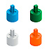 Bouton plastique de couleur compatible LEGO Teenage Engineering