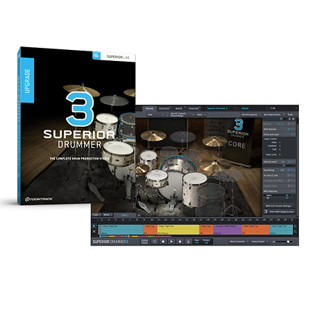 Superior Drummer 3 Upgrade Mail Toontrack