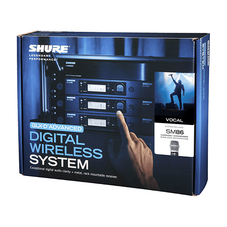 GLXD24R / SM58 freq Z2 Shure