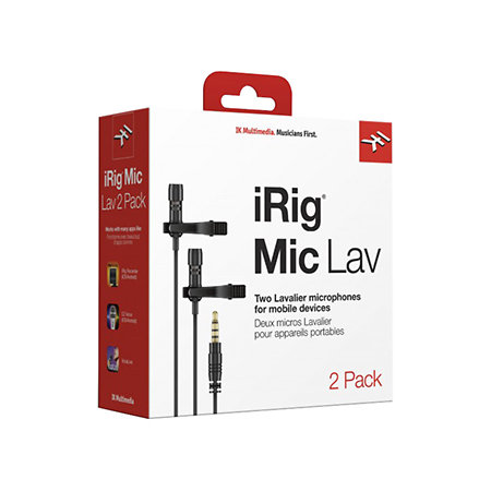 IK Multimédia iRig Mic Lav 2 Pack