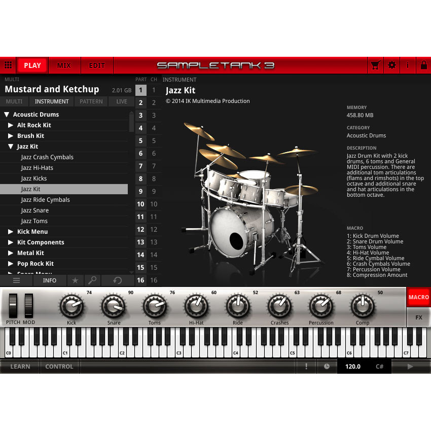 ik multimedia sampletank 4 guitar sounds