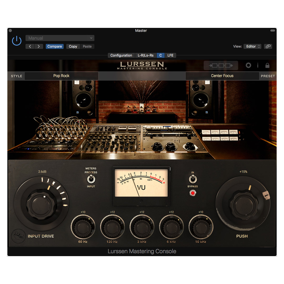 Lurssen Mastering Console Logiciel de Mixage IK Multimédia Univers Sons