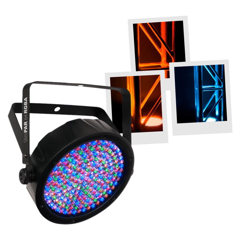 Chauvet SlimPAR 64 RGBA - Par Led Univers Sons