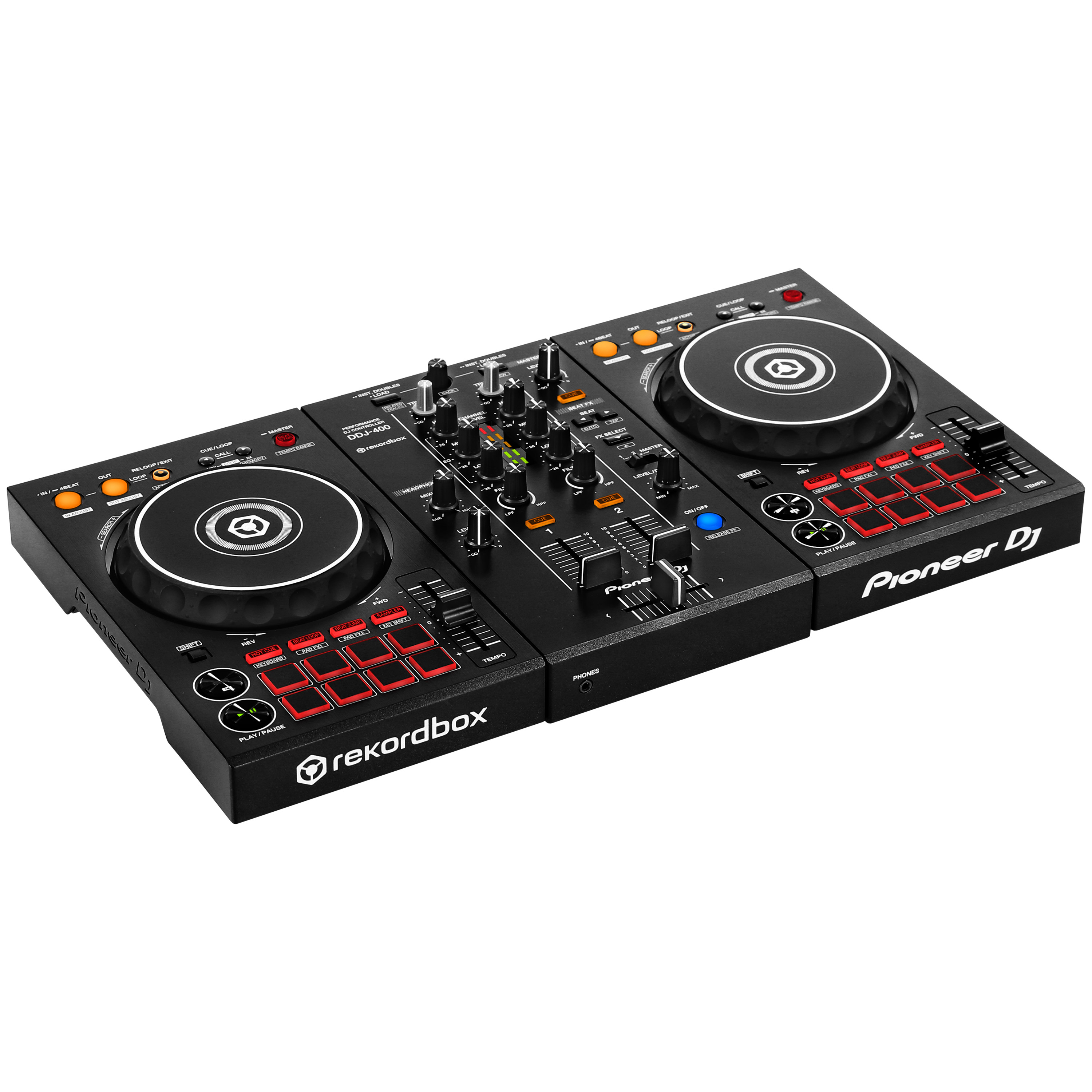Boîtier De Transport Pour Contrôleur DJ – Compatible Pioneer DDJ FLX4, DDJ 400, DDJ Rev1 – Protection Rembourrée, Bandoulière