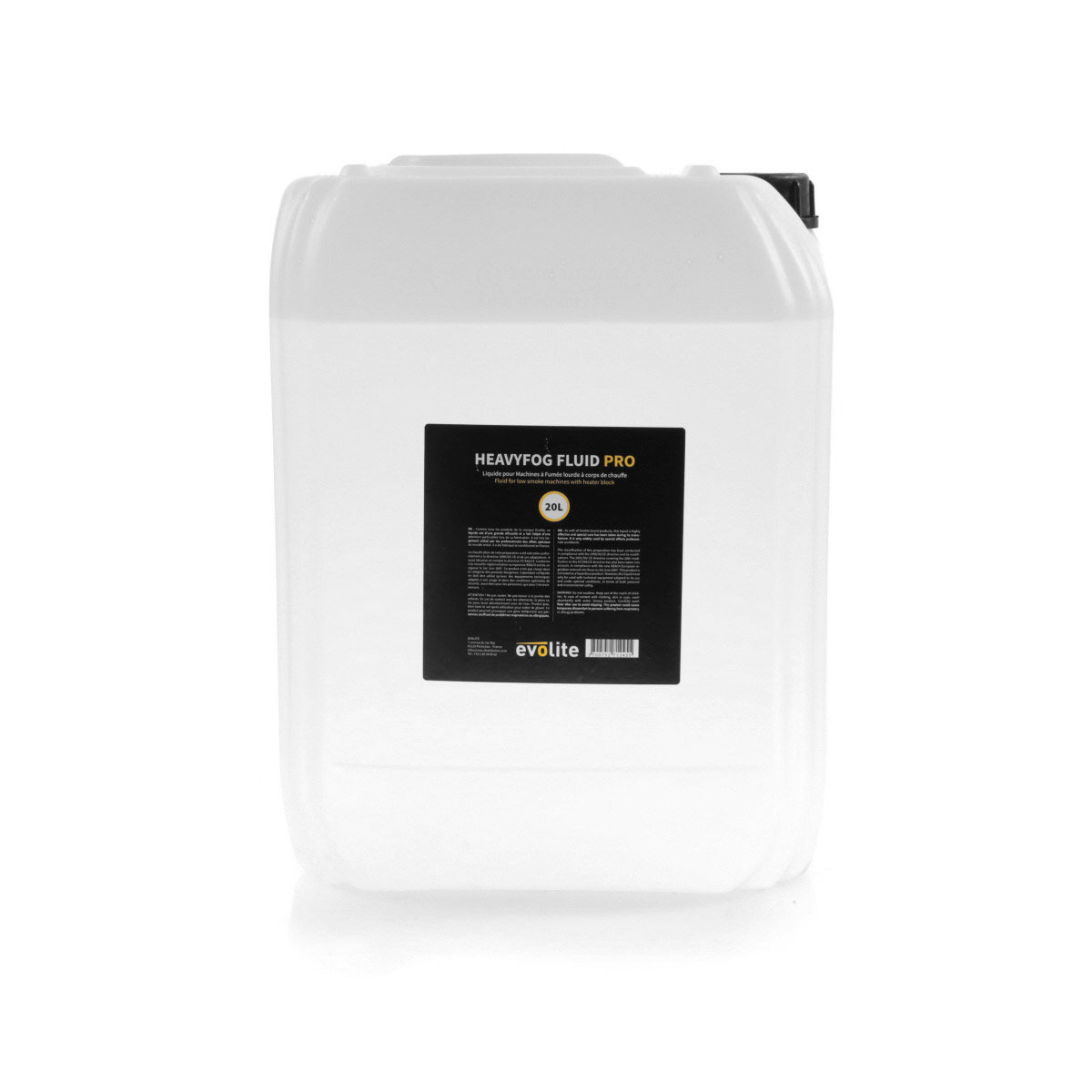 Evolite HeavyFog Fluid PRO 20L Liquides Pour Machines Univers Sons