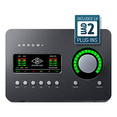 Arrow + U 8467 BL Hardcase Black Universal Audio