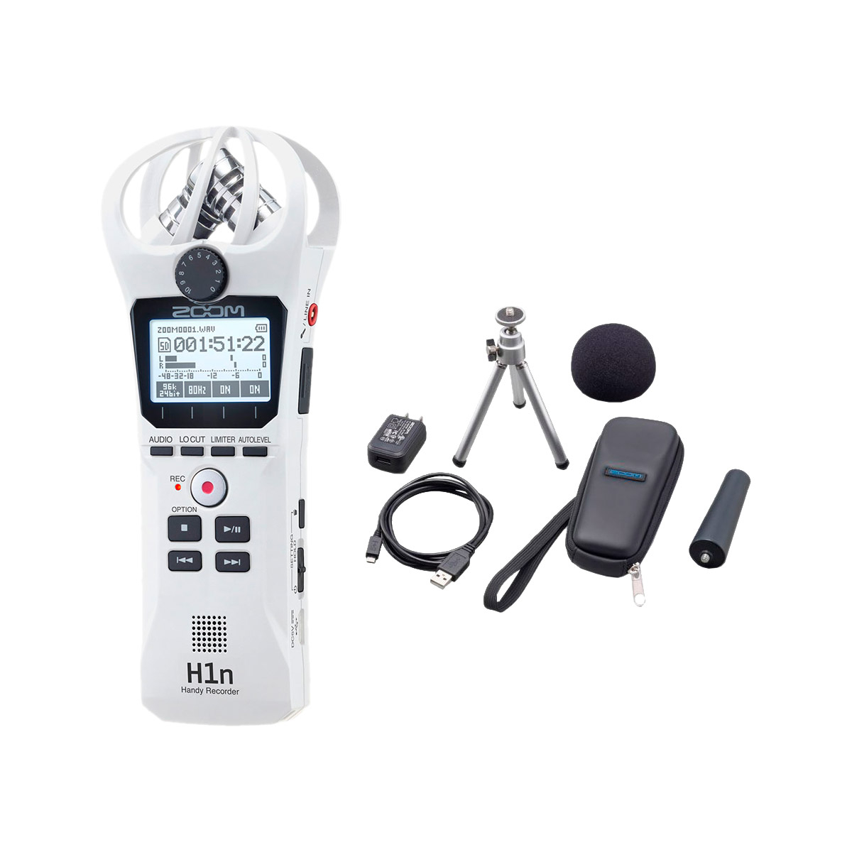 Fangxuee Enregistreur De Caméra Numérique H1N H1N Avec Une Éponge Éolienne Et Une Couche De Fourrure