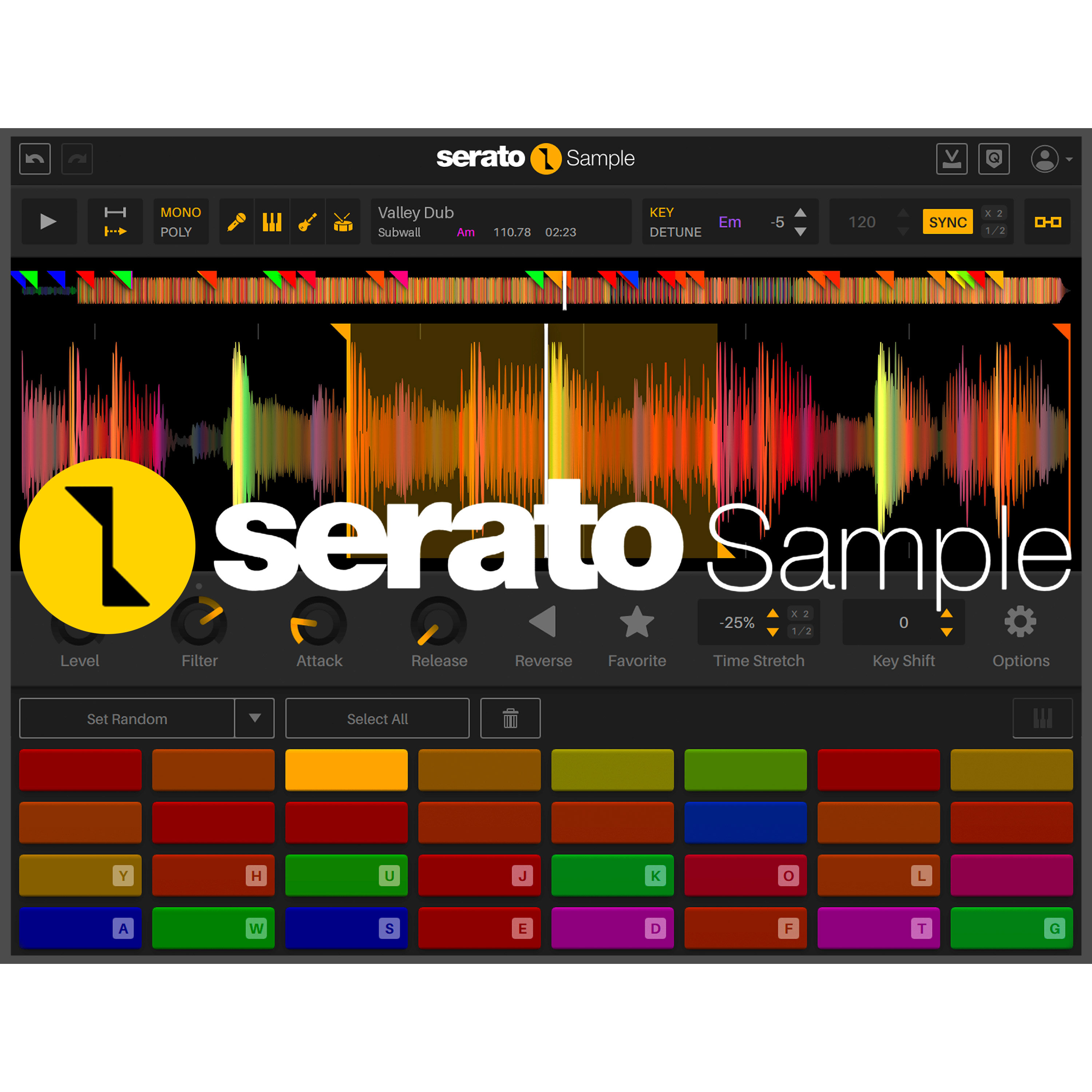 Serato Serato Sample v2.2.0 (Licence en téléchargement)