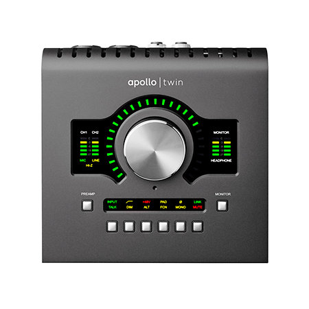 Bundle Apollo Twin Duo mk2 + housse + câble TB Universal Audio
