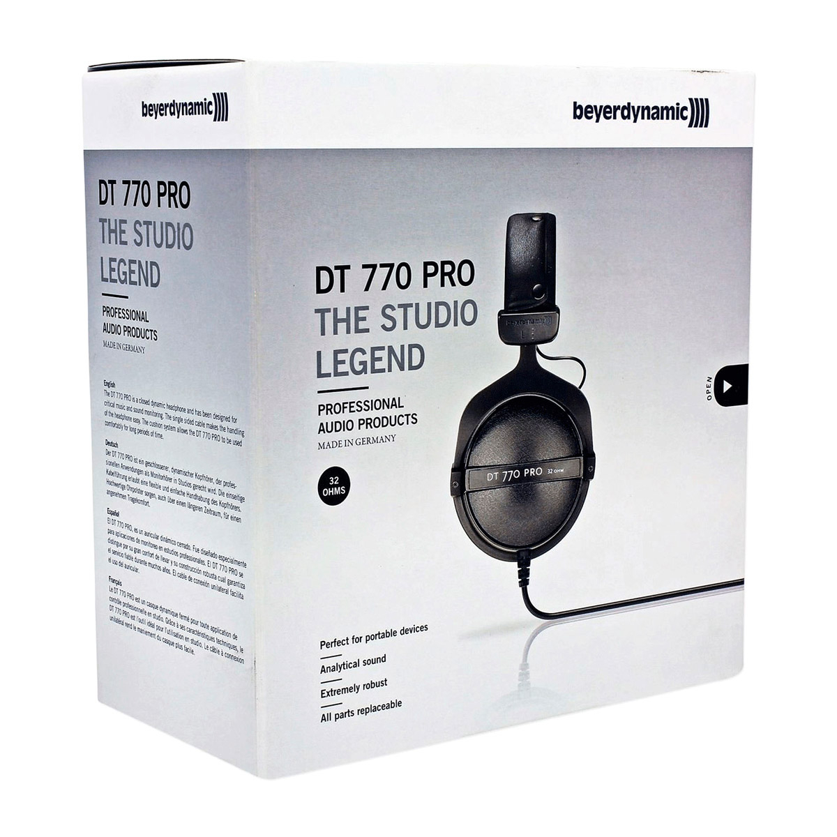 DT770 Pro 32 Ohms Casque Sono / Studio Beyerdynamic Univers Sons