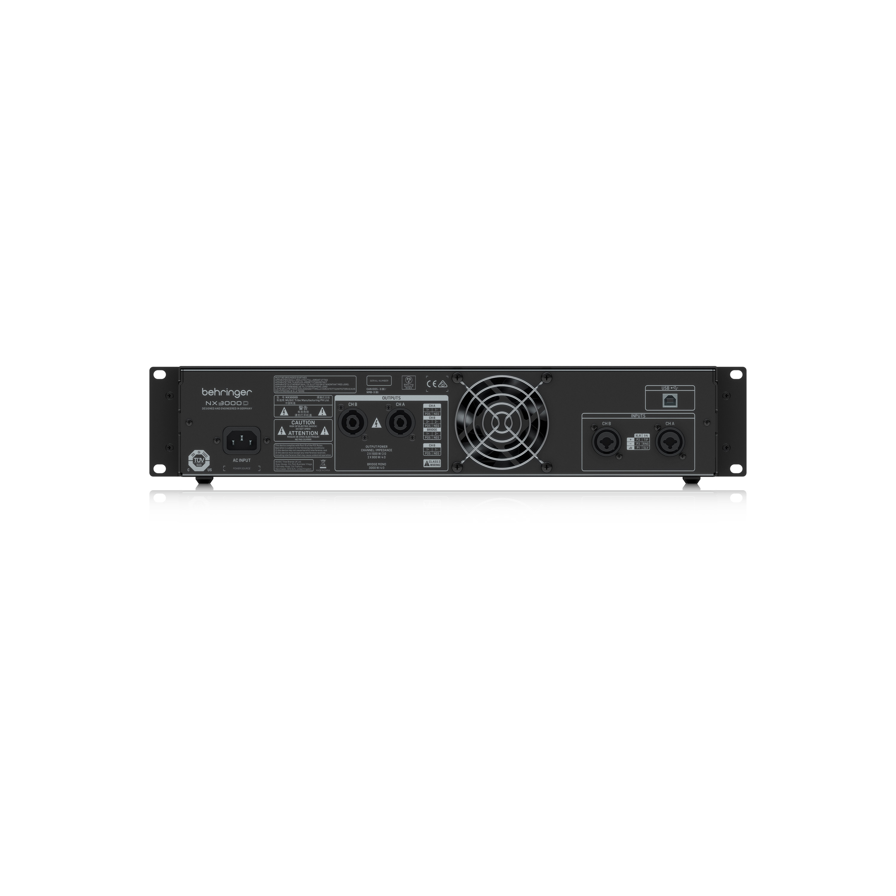 Behringer NX3000D Amplificateur Sonorisation Univers Sons