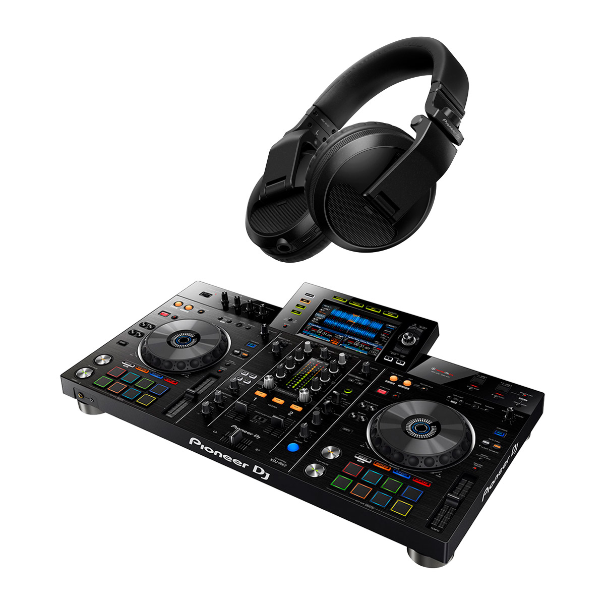 XDJ RX2 + HDJ X5 BT K pack : Contrôleur DJ Autonome Pioneer DJ - Univers  Sons