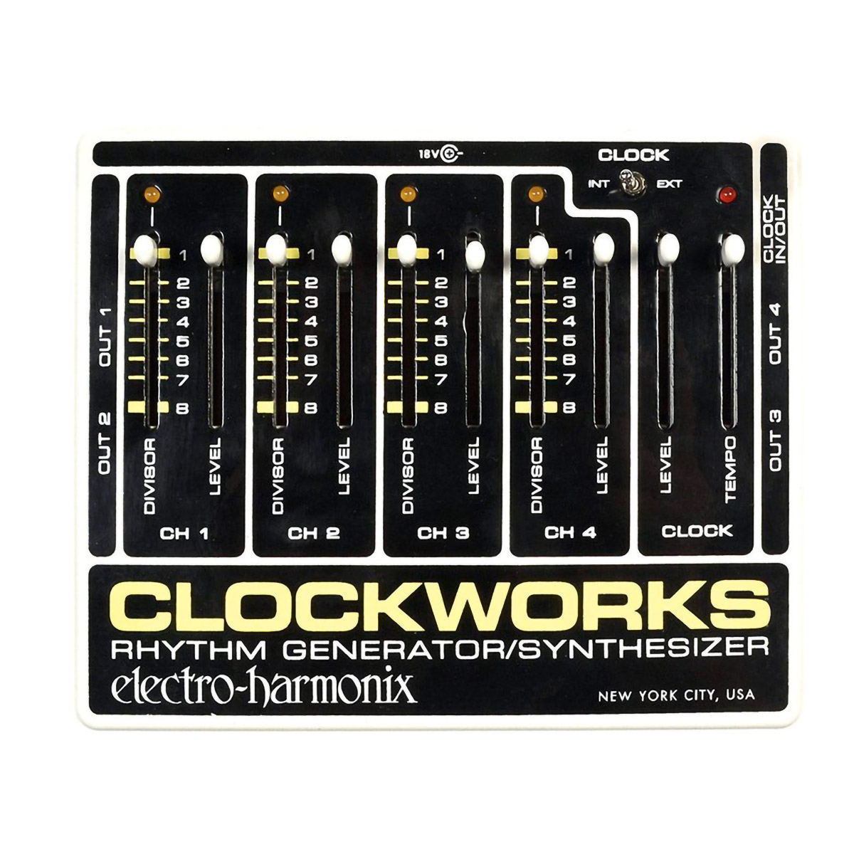 Clockworks Rhythm Generator Synchros et Horloges Electro Harmonix