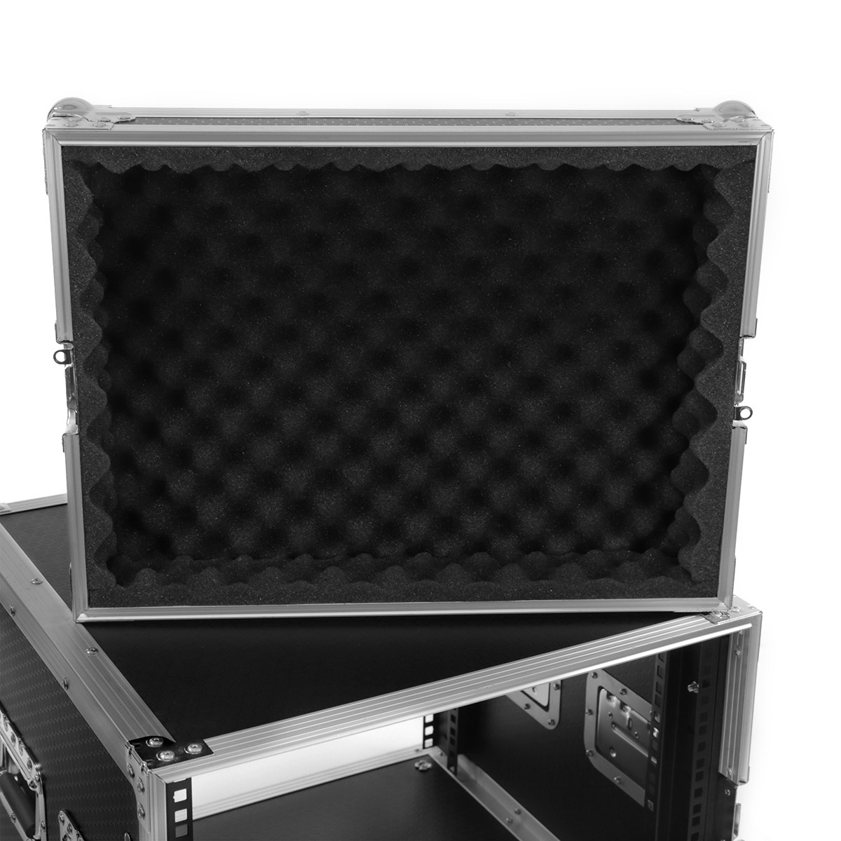 Flight Case Rails Plugger Case Flight case Rack 8U - Flight 19 Univers Sons