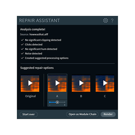 RX 7 Standard upgrade depuis RX Elements Izotope