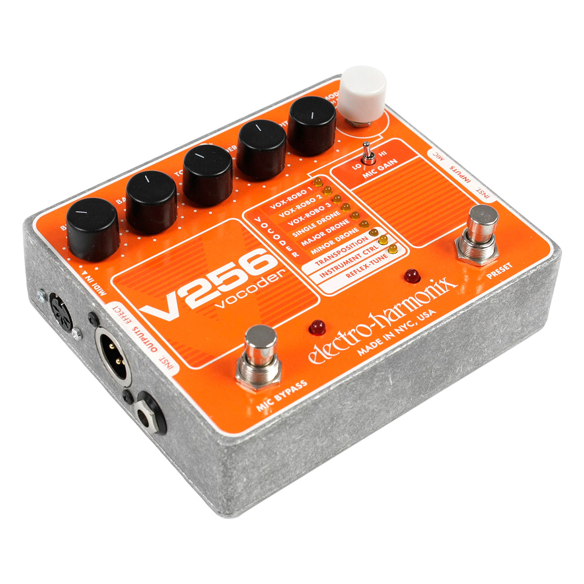 Orange vocoder. Vocoder v256. Vocoder.