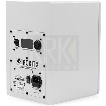 Vente Enceinte de Monitoring KRK Rokit RP5 G4 White Noise (La