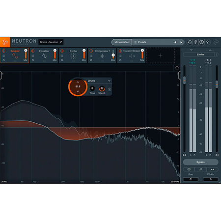 Neutron 3 Advanced upgrade depuis 1 à 3 Standard Izotope