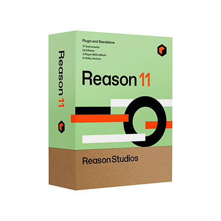 Reason 11 version boîte Reason Studios