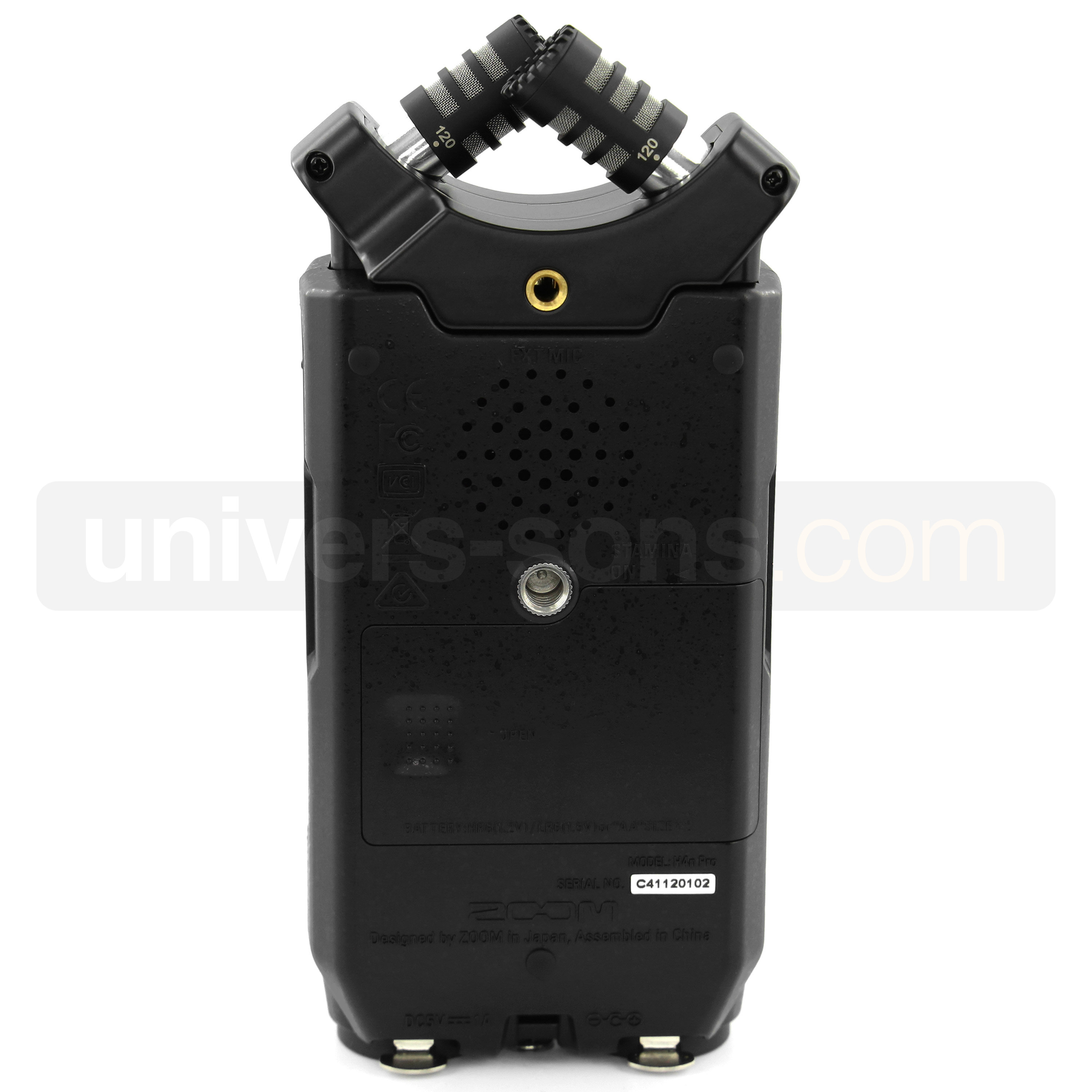 Zoom H4N PRO Black Enregistreur Portable Univers Sons