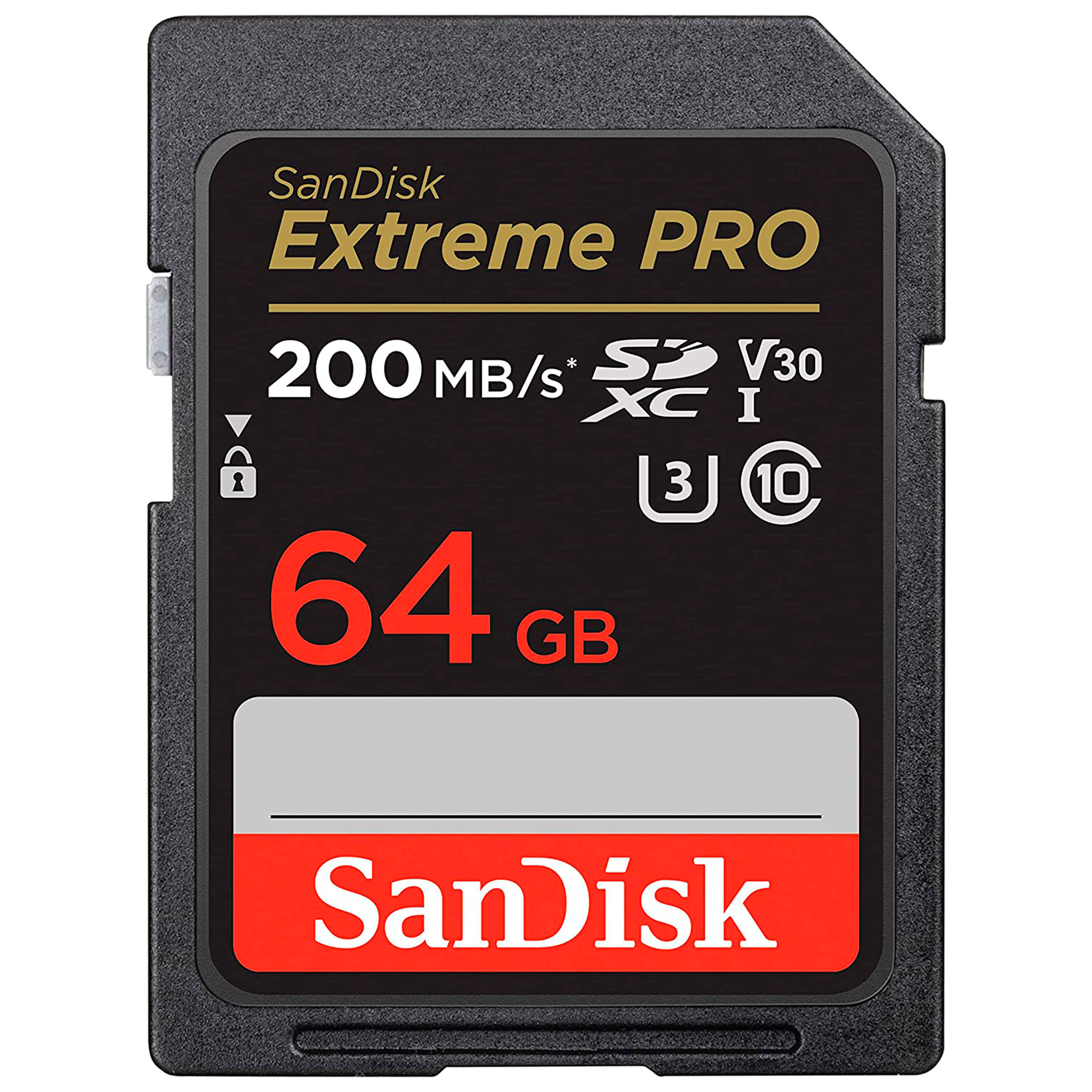 Sandisk SanDisk SDXC Extreme Pro V30 64GB 200Mo/s