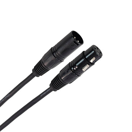 Câble DMX XLR Femelle 3b - XLR Mâle 3b 0m30 Easy Plugger