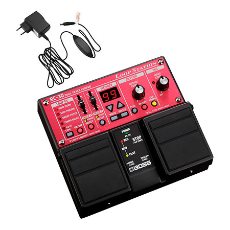 RC-30 + Adaptateur secteur Boss