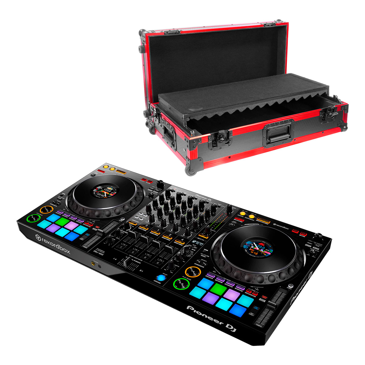 Pioneer DJ DDJ 1000 + Flight Case Elite Contrôleur DJ USB Univers Sons