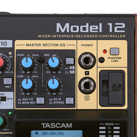 Tascam Model 12 : Console de mixage et enregistreur