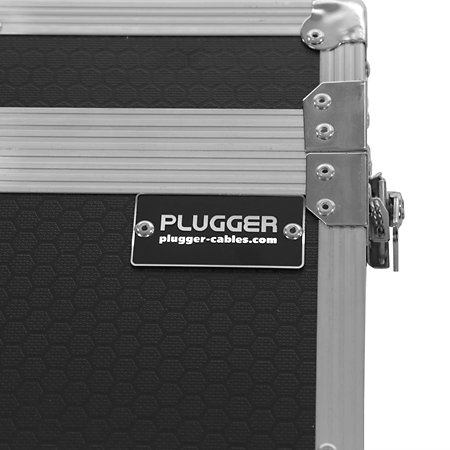 Flight case Rack 1U short Plugger Case