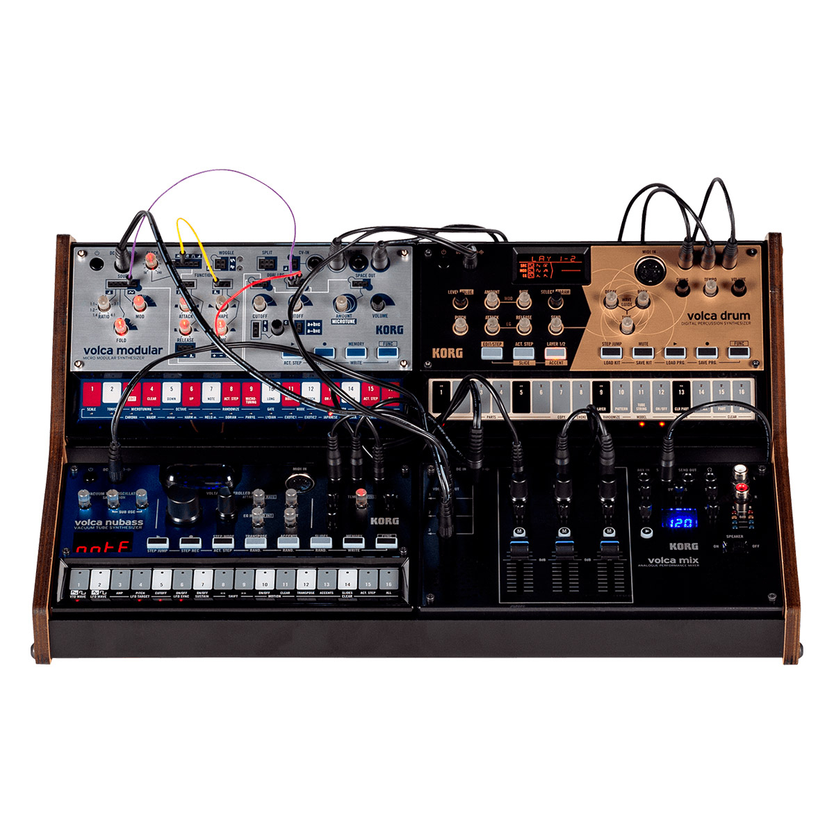 Rack Volca 2x2 Rack Synthétiseur Univers Sons