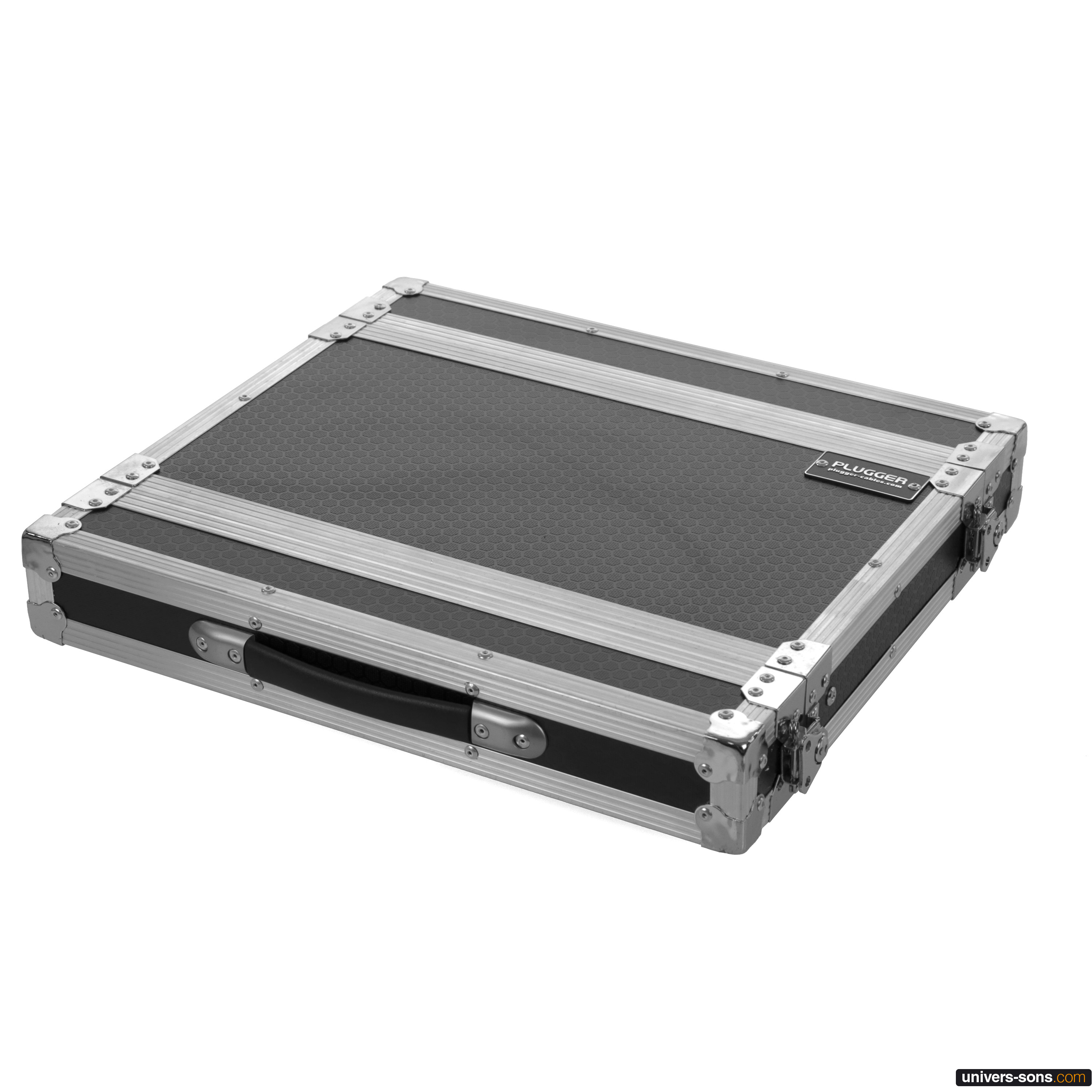 Plugger Case Flight case Rack 1U short - Flight 19 Univers Sons