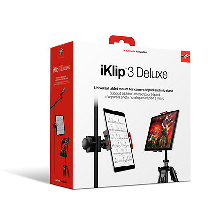 IK MULTIMEDIA iKlip 3 - Support tablette universel , écran de 7 à