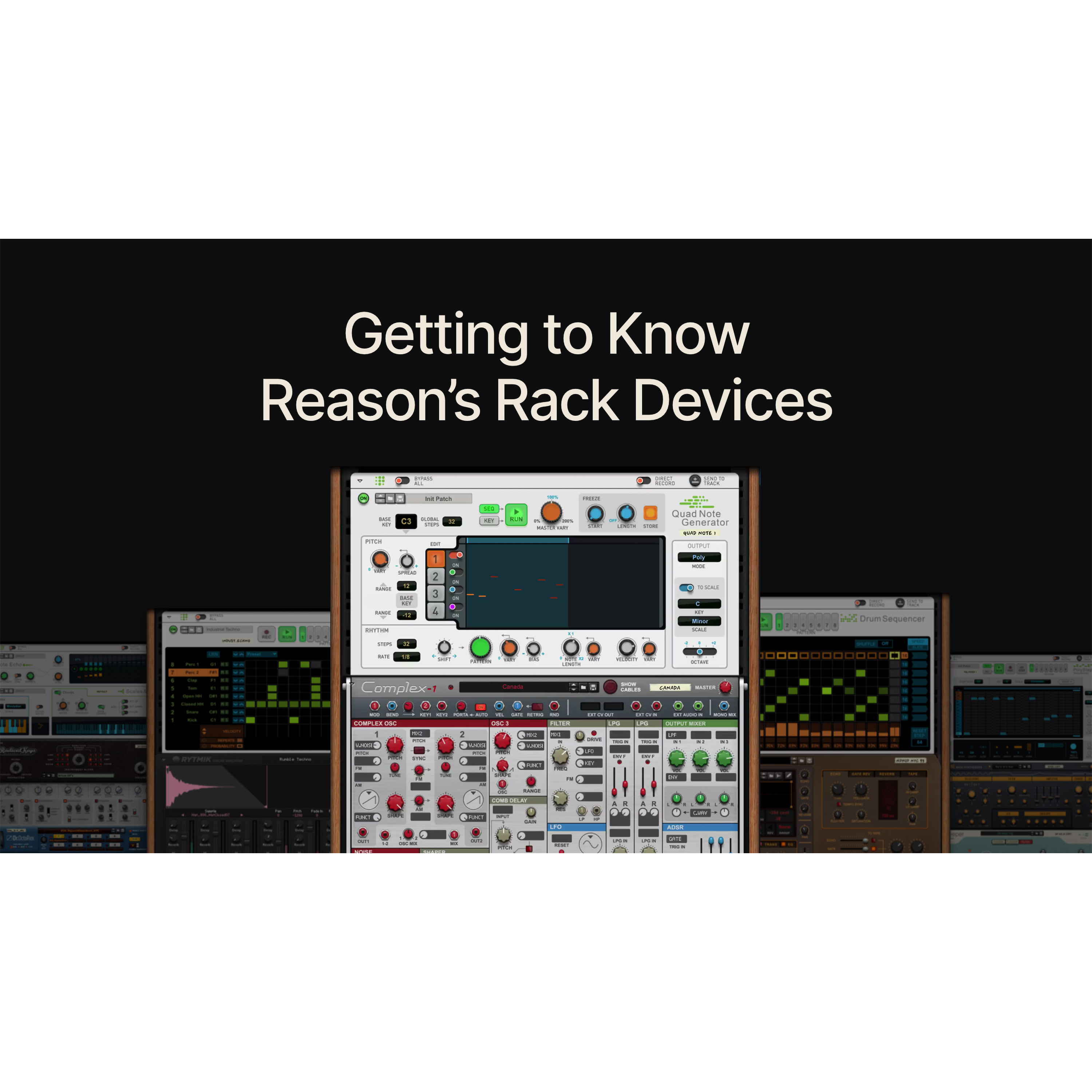 Reason Essentials Reason Studios Reason 11 upgrade depuis Intro/Lite/Essentials ...