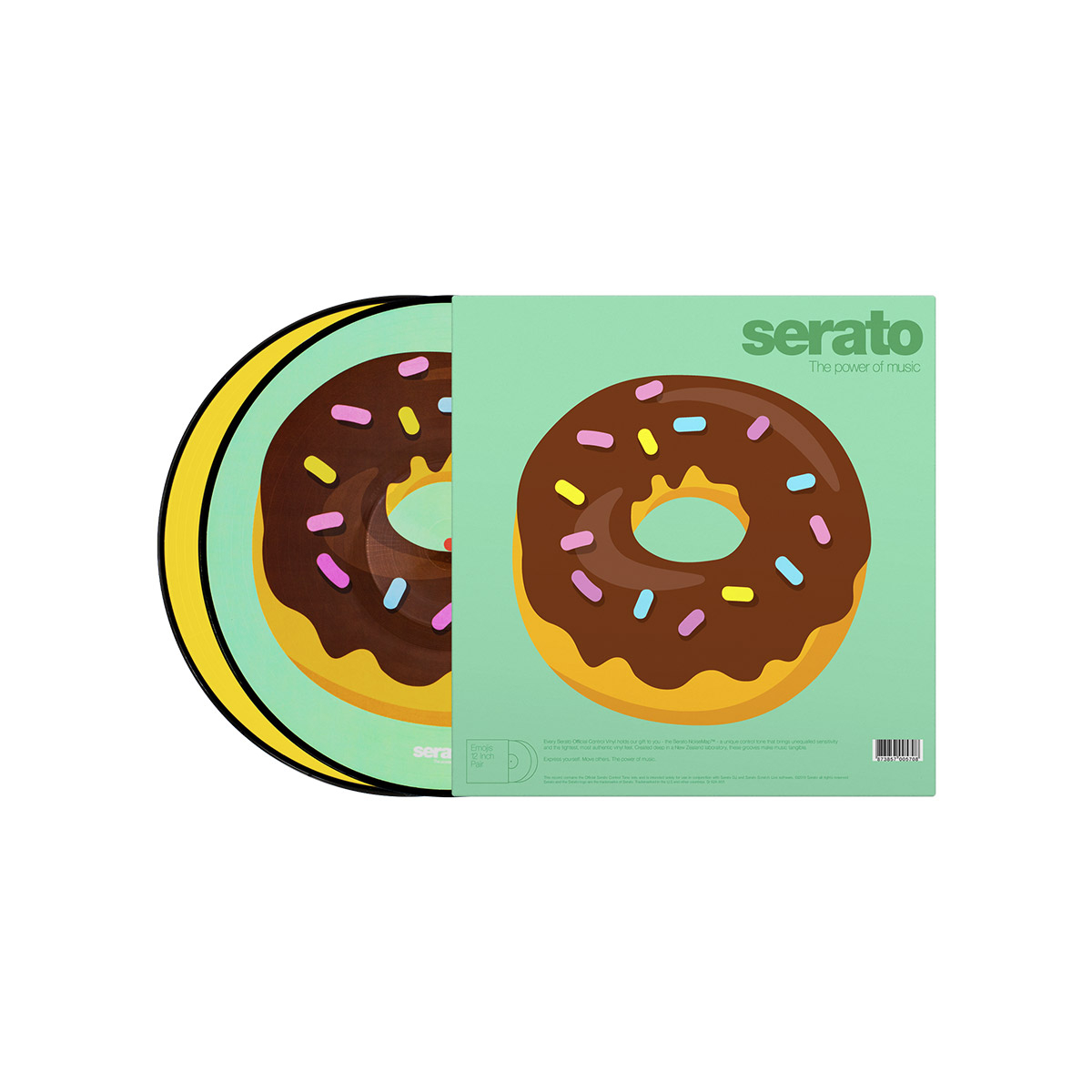 Serato Emoji Picture Disc (Donut/Heart)