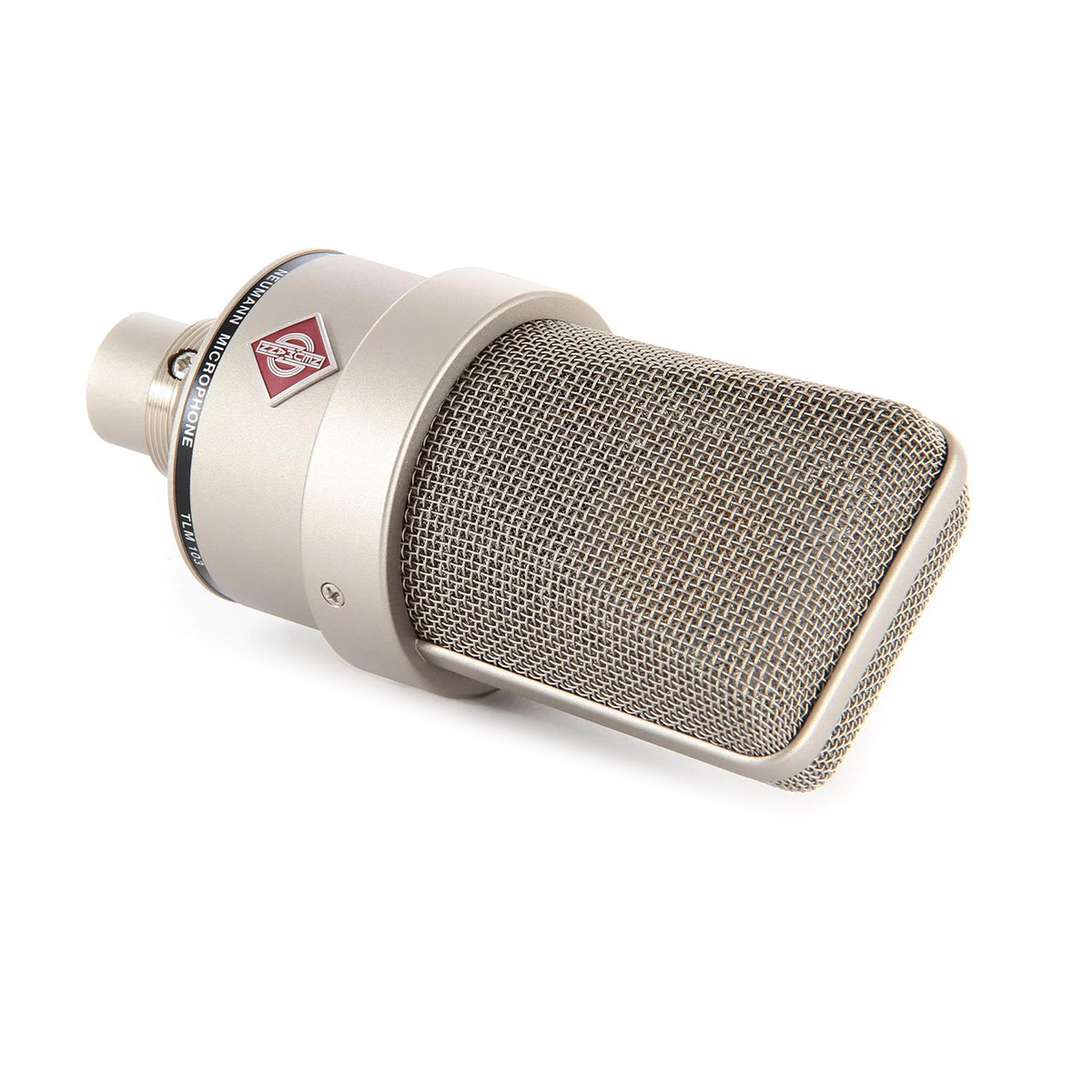 Microphone TLM 103 à Large Membrane - Nickel - Avec Boîte Et Suspension - NEUF