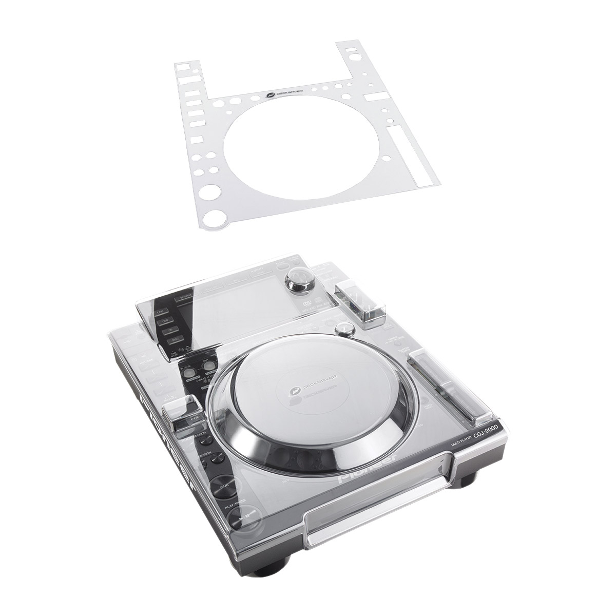 DeckSaver CDJ-2000 cover + faceplate