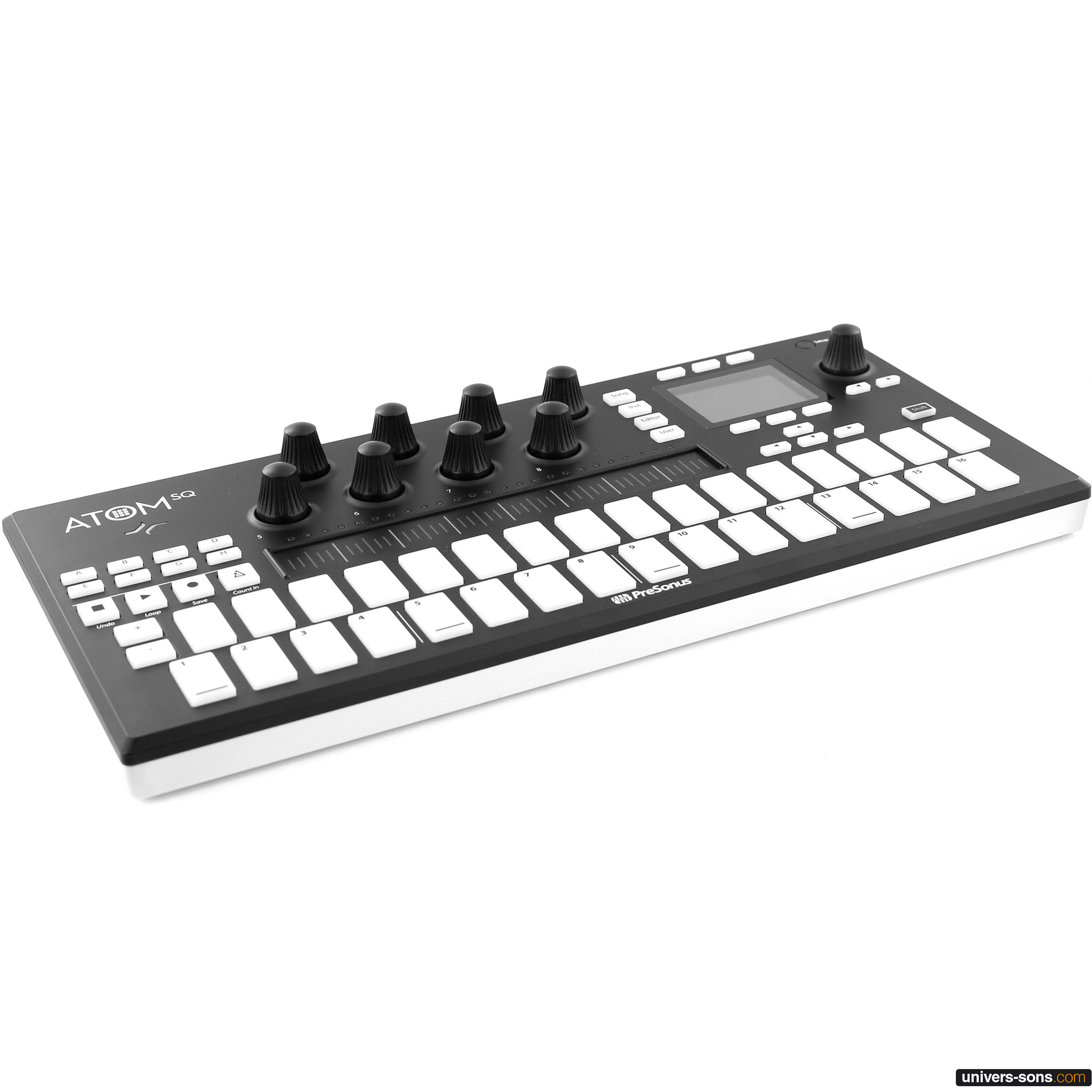 PreSonus ATOM Contrôleur MIDI Pad - 16 Pads RGB, Studio One Artist, Ableton Live Lite & Studio Magic Bundle