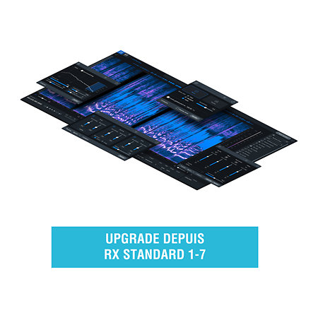 RX 8 Standard upgrade depuis RX Standard ou Advanced 1 à 7 Izotope