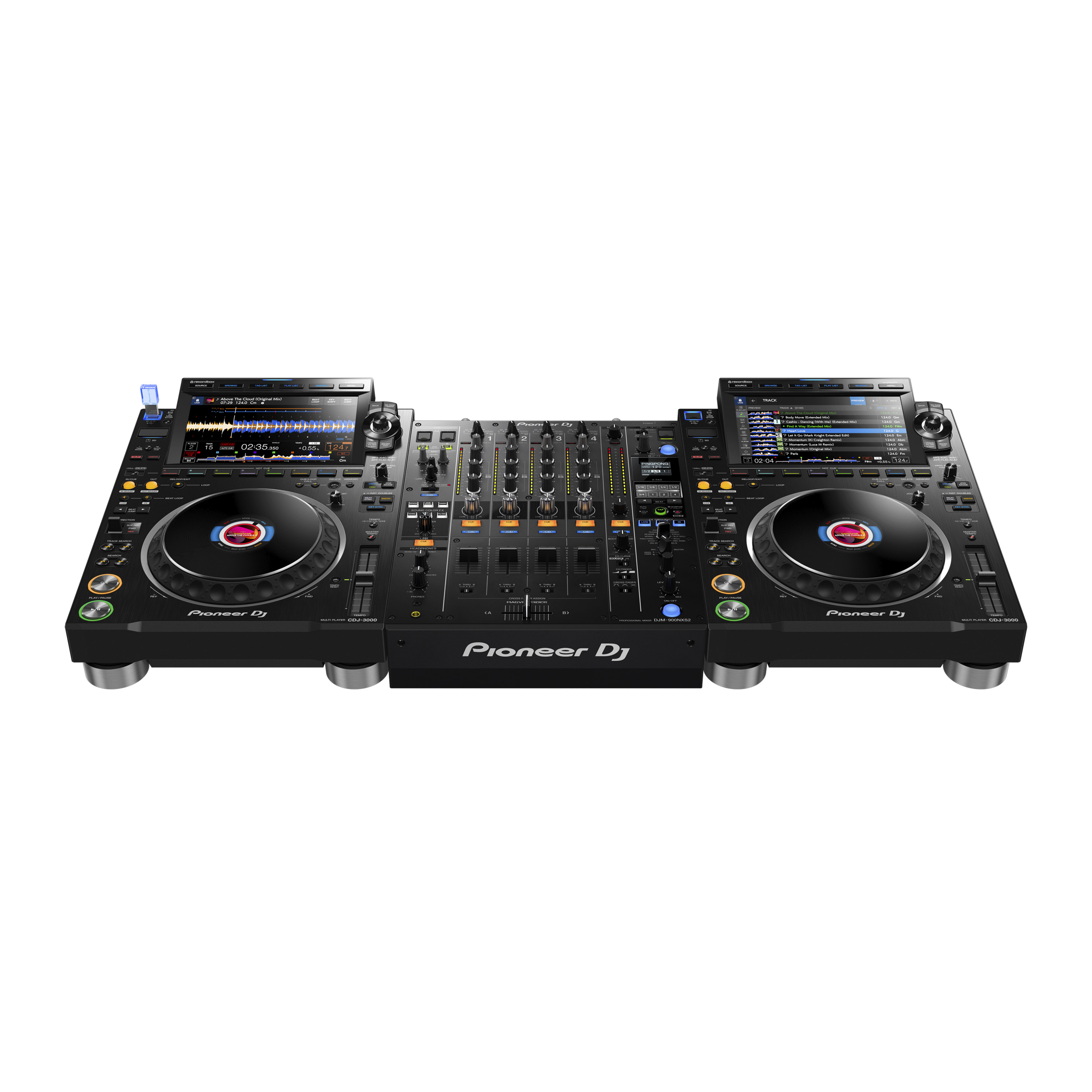 Pioneer DJ 2x CDJ-3000 + 1x DJM-900 Nexus 2 pack
