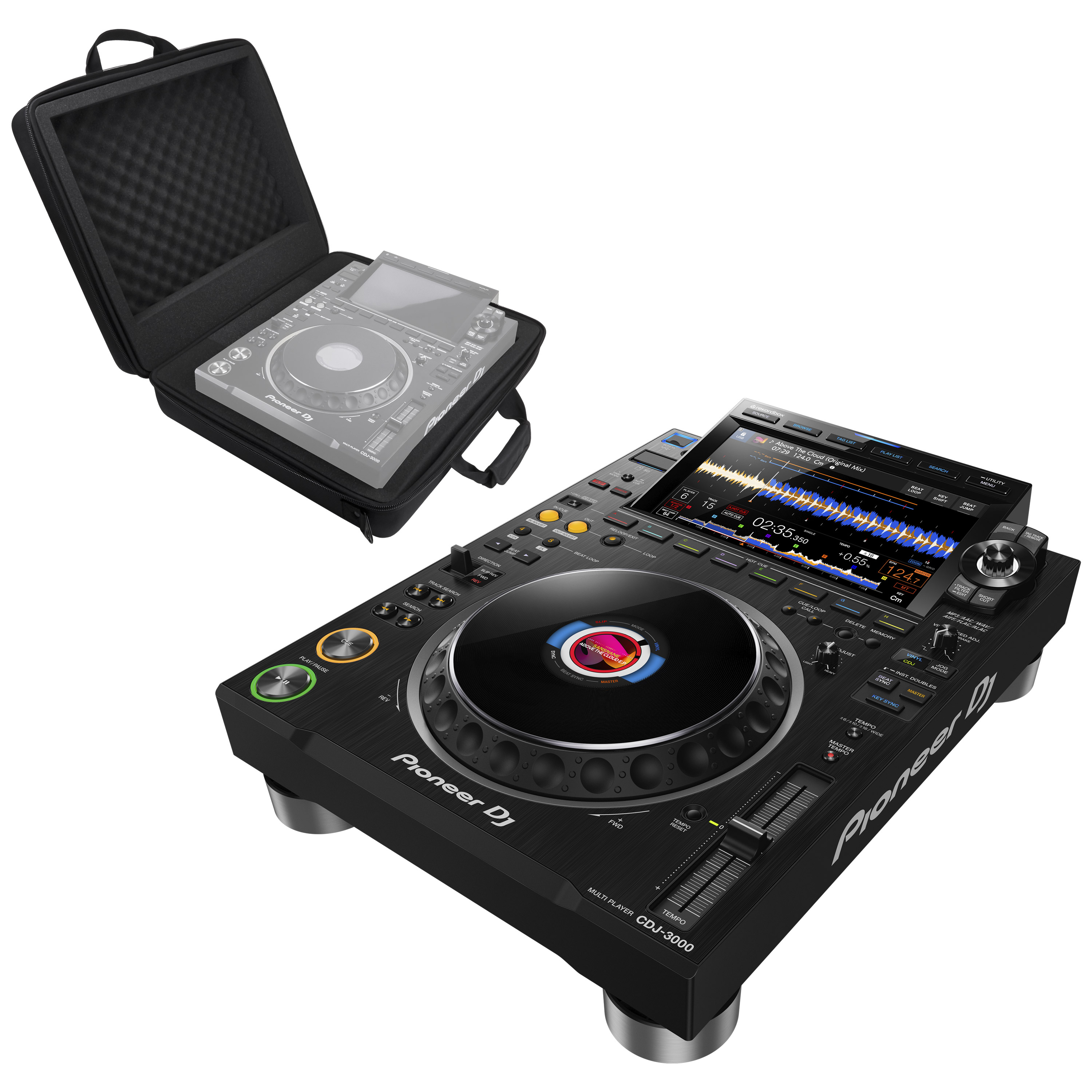 Pioneer DJ CDJ-3000 + DJC-3000 Bag pack