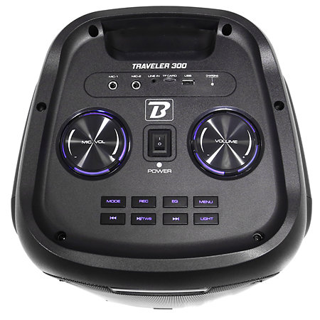 Sono portable autonome TRAVELSOUND15-VHF - BoomTone DJ 