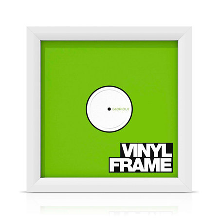 Vinyl Frame Set White Glorious DJ