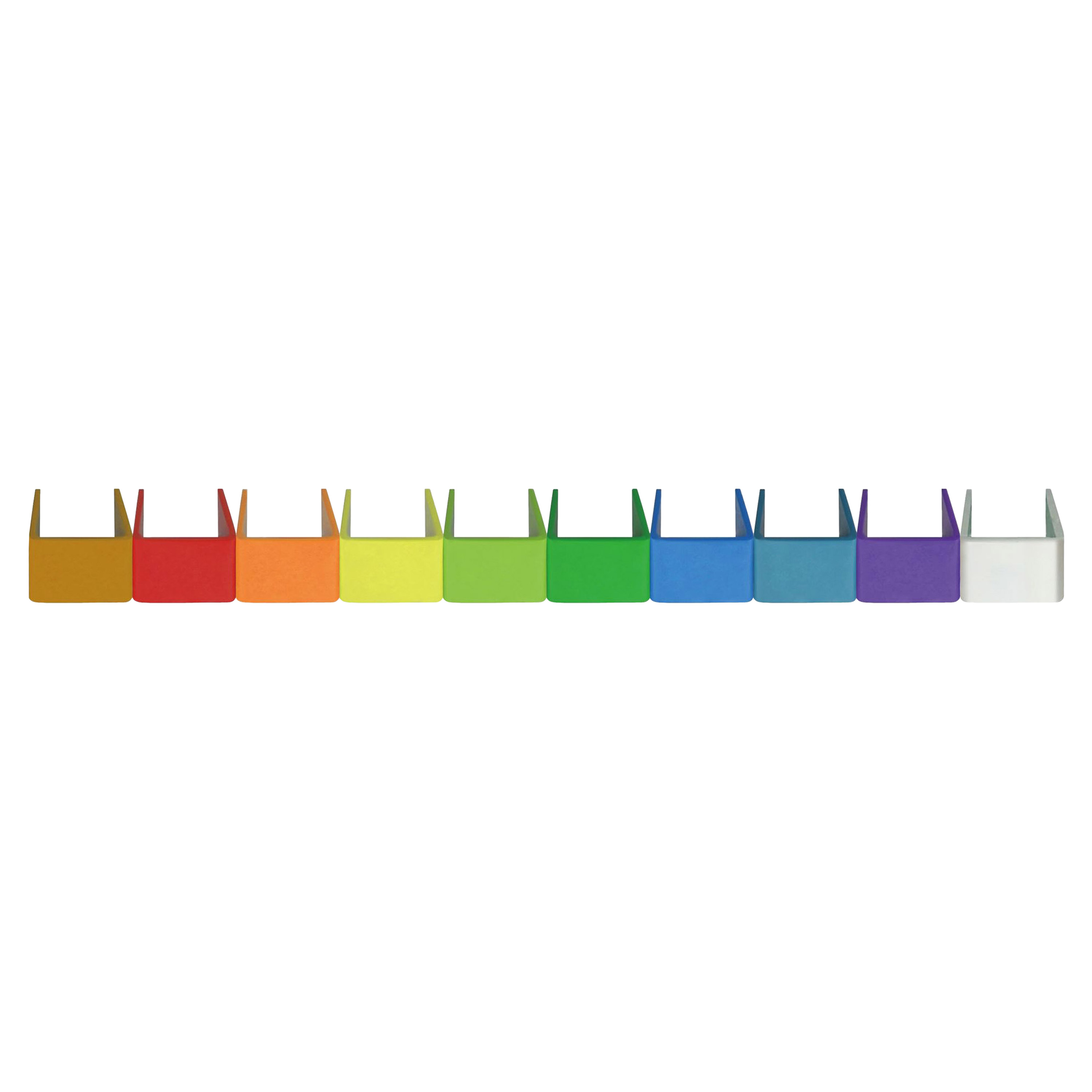 Mipro RH87 Lot de 10 Clips d'identification colorés