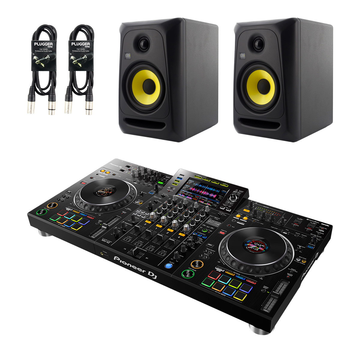 Pioneer DJ XDJ-XZ + 2x RP5 G3 + Câbles